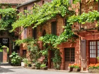 Пазл Город в красном