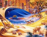 Пазл Города наступают