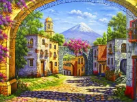 Пазл Городская улица