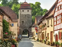 Пазл Городские ворота