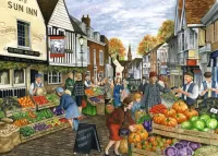 Пазл Городской рынок