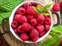 Пазл Горшочек с малиной