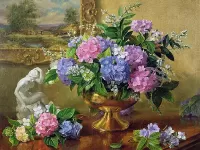 Пазл Гортензия