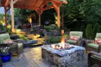 Пазл Горящий очаг