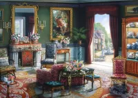 Пазл Гостиная