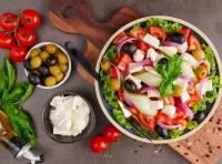 Пазл Греческий салат 