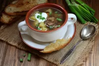 Пазл Грибной суп