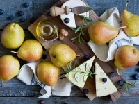 Пазл Груши и сыр