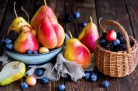 Пазл Груши и ягоды