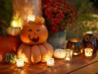 Пазл Halloween lights