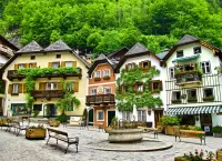 Пазл Хальштатт Австрия