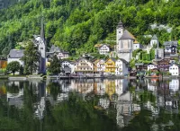 Пазл Хальштатт Австрия