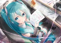 Пазл Hatsune Miku