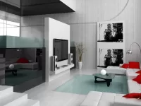 Пазл Хай-тек гостиная