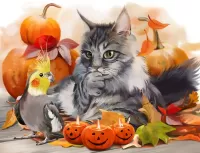 Пазл Хэллоуин