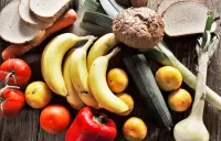 Пазл Хлеб и овощи 