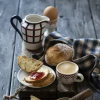 Пазл Хлеб с джемом