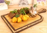 Пазл Хлеб с картофелем и рыбой