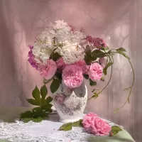 Пазл Хмельные розы