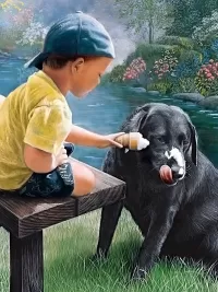 Пазл Хочешь мороженое