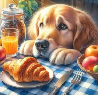 Пазл Хочу круассан