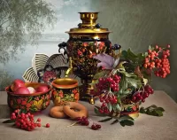 Пазл Хохлома