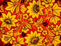 Пазл Хохломская роспись 