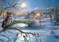 Пазл Хоккей на реке