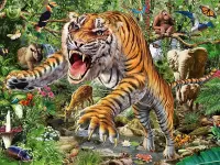 Пазл Хозяин джунглей