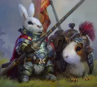 Пазл Храбрый рыцарь