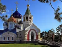 Пазл Храм в Переделкино
