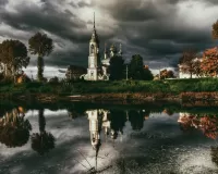 Пазл Храм в Вологде