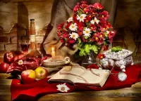 Пазл Хризантемы 