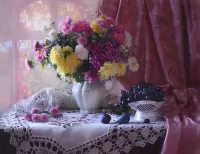 Пазл Хризантемы