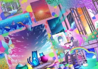 Пазл Художница в студии