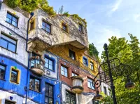 Пазл Hundertwasser House 
