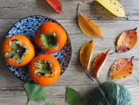 Пазл Хурма и листья