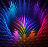 Пазл Хвост из перьев