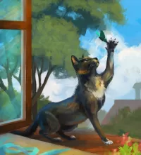 Пазл Игра кошки