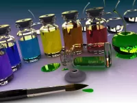 Пазл Краски и кисть 