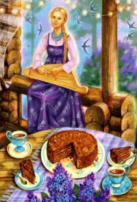 Пазл Игра на гуслях