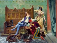 Пазл Игра в шахматы
