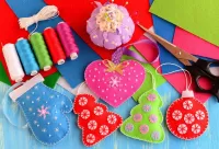 Пазл Игрушки из фетра