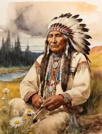 Пазл Индеец