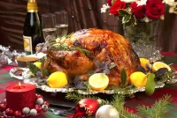 Пазл Индейка к празднику