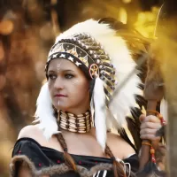 Пазл Индианка