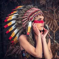 Пазл Индианка