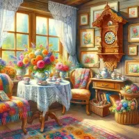 Пазл Интерьер