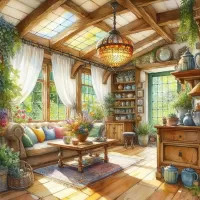 Пазл Интерьер