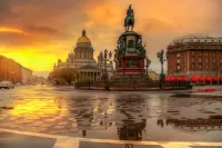Пазл Исаакиевская площадь